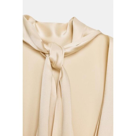 ZARA SATIN EFFECT TUNIC ZW COLLECTION LIMITED EDITION - Picture 5 of 5